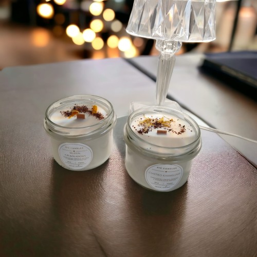 Naturalnie ręczne wykonane świece sojowe SIS Candles, Zestaw Słodycz wieczoru _1.jpg