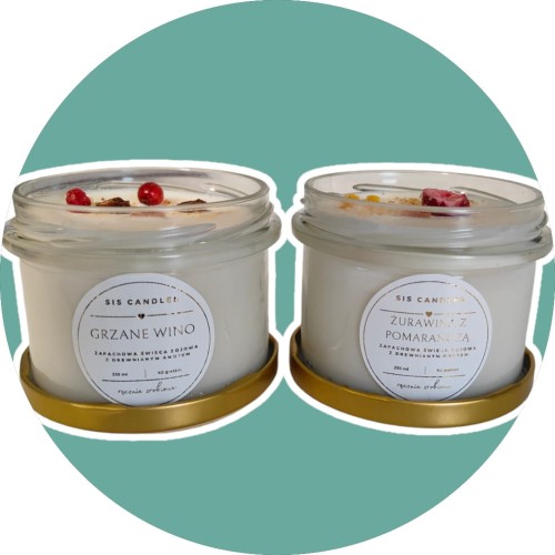 Naturalne ręcznie wytwarzane świece sojowe SIS Candles, Zestaw Rozgrzewająca podróż_3.jpg