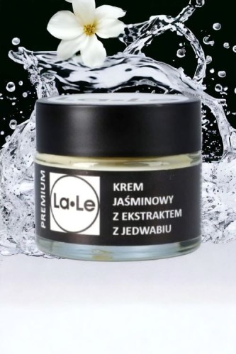 Krem jaśminowy do twarzy z ekstraktem z jedwabiu La-Le 50ml.jpg