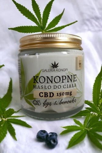 Masło Konopne CBD do ciała Figa i borówka 120 ml Galeria Konopi.jpg