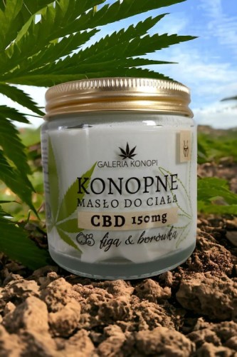 Masło Konopne CBD do ciała Figa i borówka 120 ml Galeria Konopi_2.jpg