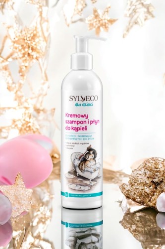 SYLVECO dla dzieci | Kremowy szampon i płyn do kąpieli 300 ml