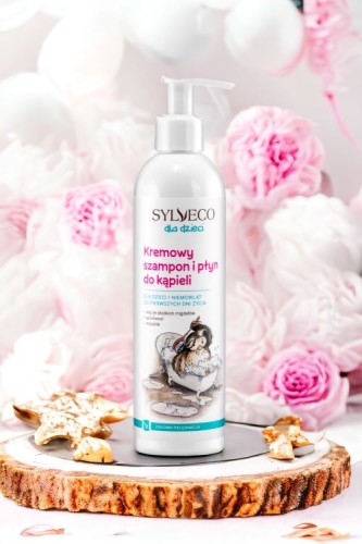 Kremowy szampon i płyn do kąpieli dla dzieci Sylveco 300 ml_3.jpg
