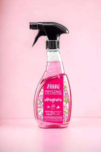 Płyn do kabin prysznicowych o zapachu winogrona 500 ml Zielko.jpg