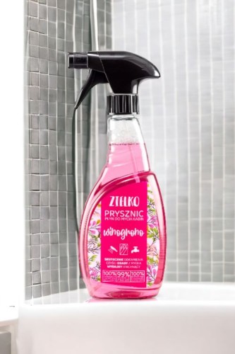 Płyn do kabin prysznicowych o zapachu winogrona 500 ml Zielko.jpg