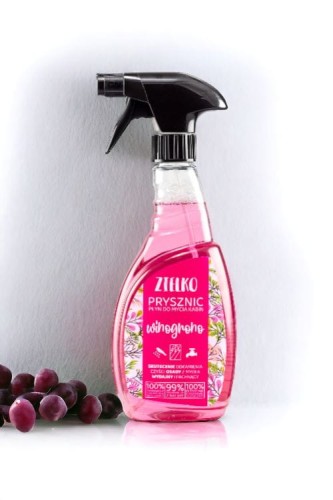Płyn do kabin prysznicowych o zapachu winogrona 500 ml Zielko_2.jpg