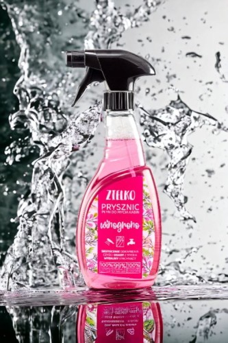 Płyn do kabin prysznicowych o zapachu winogrona 500 ml Zielko_3.jpg