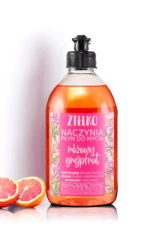 Płyn do mycia naczyń Różowy Grepfrut 500 ml Zielko_1.jpg